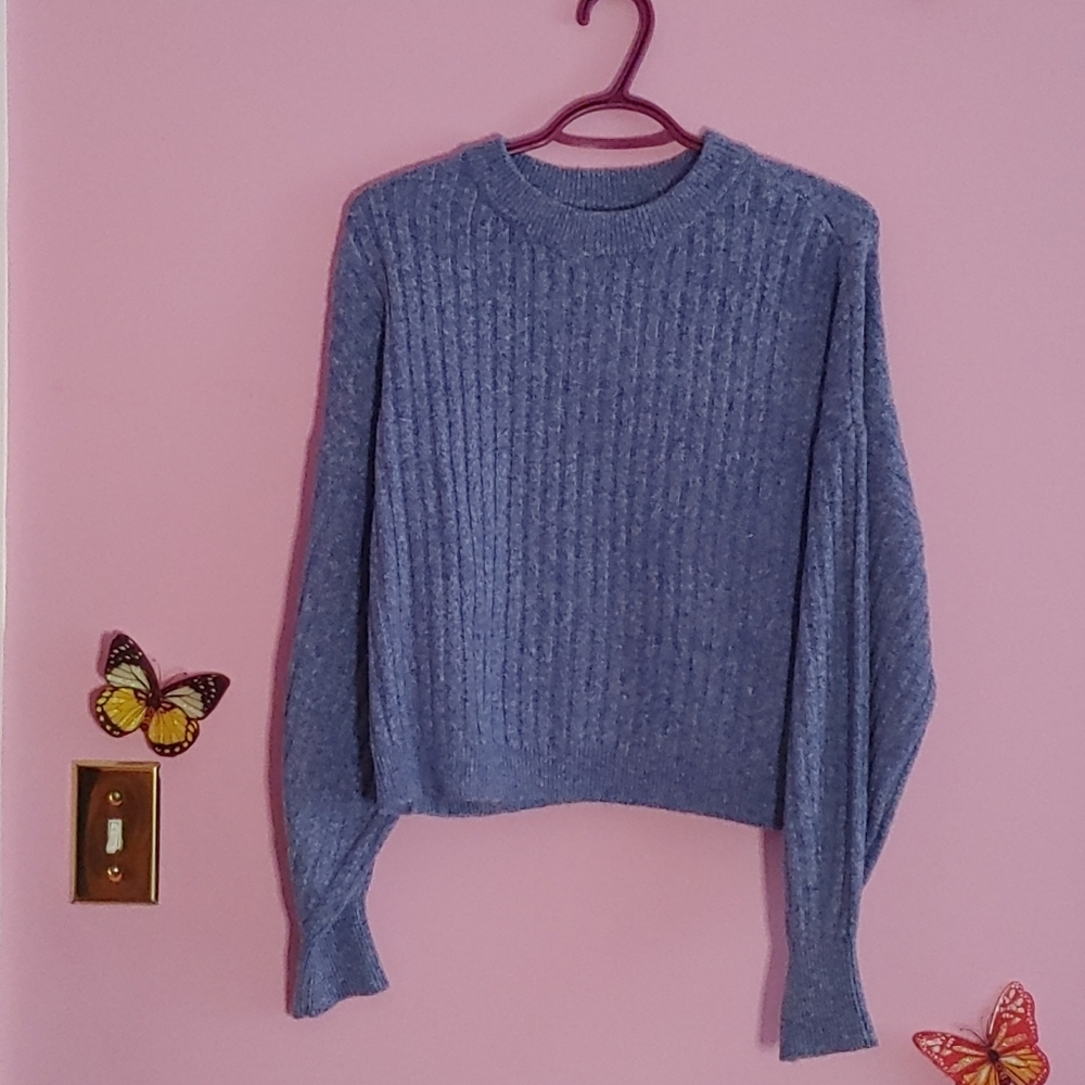 Dynamite Periwinkle blue sweater